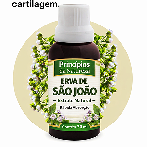 Extrato de Erva de São João – Princípios da Natureza | Uso Oral | Conta-Gotas | 100% Natural | 30 ML