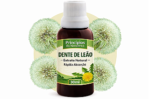 Extrato de Dente de Leão – Princípios da Natureza | Uso Oral | Conta-Gotas | 100% Natural | 30 ML
