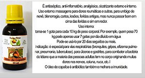 Óleo de Copaíba 30 ml - kit com 3