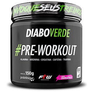 PRÉ WORKOUT - 150G - DIABO VERDE