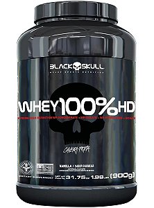 WHEY 100% HD POTE 900G - BLACK SKULL