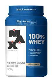 100% WHEY POTE 907G - MAX TITANIUM