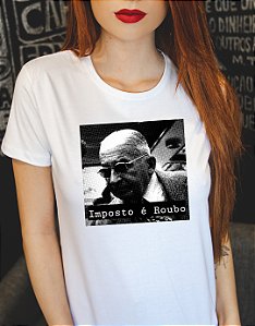 Imposto é roubo! (Mises) - Feminina