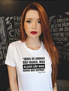Todos os animais são iguais - Feminina