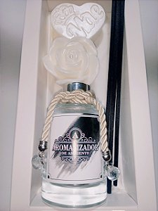 kit Presente de Aniversário Mãe: Aromatizador Vidro 100ml com Sabonetes