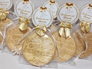 Lembrancinha de Aniversário Perfumada: Sabonete Desejos de Gratidão G