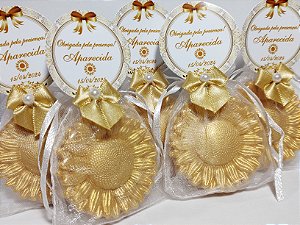 Lembrancinha de Aniversário Personalizada: Sabonete Girassol Perfumado