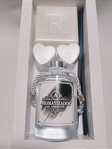 kit Presente de Aniversário: Aromatizador Vidro 100ml com Sabonetes