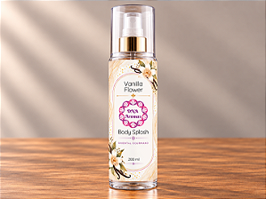 Body Splash Vanilla Flower 200ml – Fragrância Oriental Gourmand