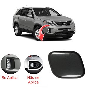 Tampa Limpador Esguicho Água Farol Kia Sorento 2014 a 2015 - OEM 986822P500 Lado: Direito (Passageiro)