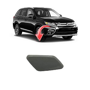 Tampa Limpador Esguicho Água Farol Mitsubishi Outlander 2016 a 2019 - OEM 8264a312 Lado: Direito (Passageiro)