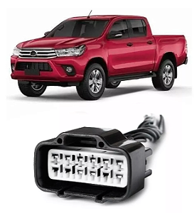 Plug Conector Chicote Caixa Tração 4x4 Toyota Hilux 2.8 2016 a 2018 - 1 X