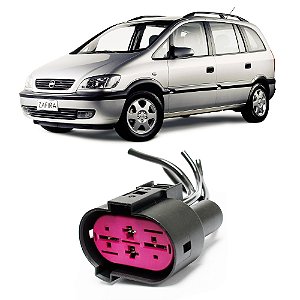 Plug Conector Chicote Resistencia Ventoinha Chevrolet Astra Meriva Vectra Zafira 2.0 - 1 X
