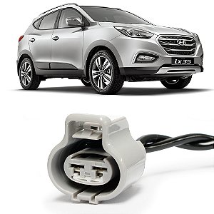 Plug Conector Chicote Resistencia Ventoinha Hyundai I30 Ix35 HB20 2 Vias - 1 X