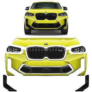 Frente Completa Bmw X4M Competition 2023 a 2024 - Farol Para-Choque Grade Farol Milha Capo