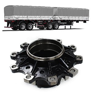 Cubo Roda Freio Randon Tampa 5 Furos Carreta Moderna Reboque e Semi Reboque