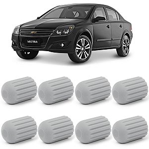 Kit 8 Bucha Reparo Limitador de Porta Chevrolet Vectra 2006 2007 2008 2009 2010 2011