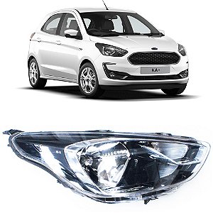 Farol Ford Ka 2018 2019 2020 2021 Direito Passageiro OEM j7bz13008q USDO
