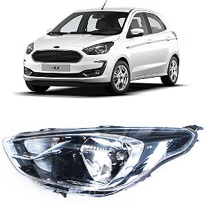 Farol Ford Ka 2018 2019 2020 2021  Esquerdo motorista OEM  J7BZ13008N