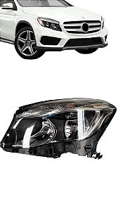 Farol Mercedes Gla 200 2014 2015 2016 2017 - posicao: Esquerdo Motorista OEM A1568260158