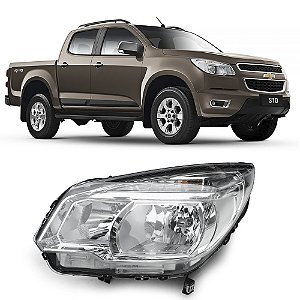 Farol Chevrolet S10 2012 2013 2014 2015 2016 2017 OEM 46530748 Esquerdo Motorista