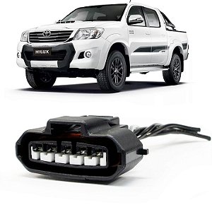Plug Conector Sensor Maf Fluxo de Ar Toyota Hilux 2.5 3.0 - 1 X