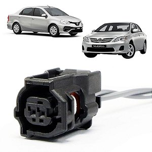 Plug Sensor ABS Toyota Corolla 2009 a 2014 Etios 2013 a 2021 Prius