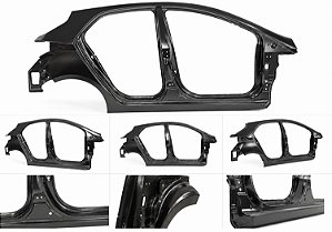 Lateral Painel Hyundai HB20 2012 a 2019 - Direito Passageiro OEM 711221S200