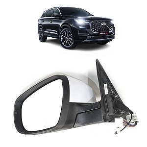 Retrovisor Tiggo 8 2021 a 2022 - OEM 601001032AADQJ Com Camera