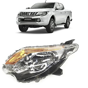 Farol Mitsubishi L200 Triton 2016 a 2022 - Dianteiro Esquerdo OEM 8301C729