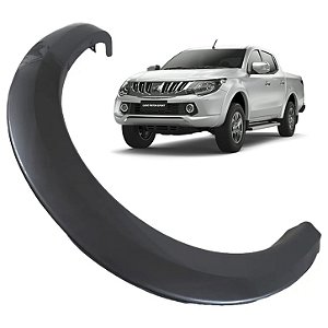 Alargador Para-Lamas Mitsubishi L200 Triton 2017 a 2022 - Dianteiro Direito OEM 7407A628HB
