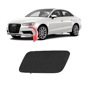Tampa Limpador Esguicho Água Farol Audi A3 2013 a 2016 - OEM 8V5955275 Lado: Esquerdo (Motorista)