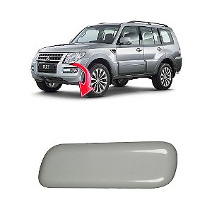 Tampa Limpador Esguicho Água Farol Mitsubishi Pajero Full 2008 a 2016 - OEM 8264A027 Lado: Esquerdo (motorista)