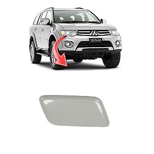 Tampa Limpador Esguicho Água Farol Mitsubishi Pajero Dakar 2008 a 2014 - OEM 8264A132 Lado: Direito