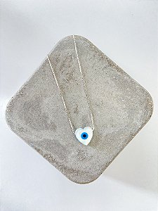 Colar Prata 925 - Olhar Amoroso