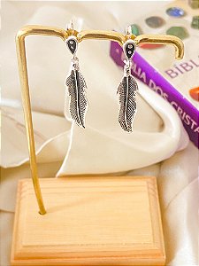 Brinco Prata 925 - Pluma