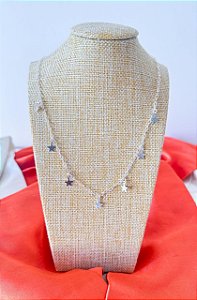Choker Prata 925 - Céu estrelado