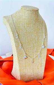 Choker Prata 925 - Fundo do mar