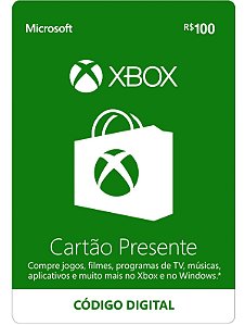 Cartão Presente R$ 100 Reais