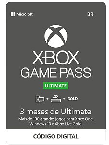 Xbox Game Pass Ultimate 3 meses