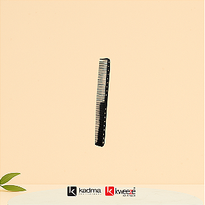 Pente Profissional de Carbono para Corte com Régua (furos de medição)