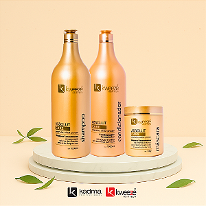 Kit Absolut Care (shampoo e condicionador 1 litro + máscara 500gr)