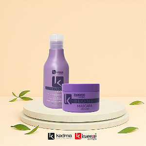 Shampoo e máscara Blond Fusion home care (300ml)