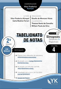 Sinopses Notariais e Registrais Volume 4 - 2ª Edição - Tabelionato de Notas