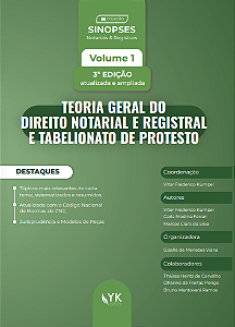 Coleção - Sinopses Notariais e Registrais Volume 1 - Teoria Geral do Direito Notarial e Registral e Tabelionato de Protesto 3ª Edição Pré-venda