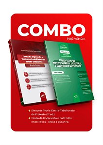 Coleção - Sinopses Notariais e Registrais Volume 1 - Teoria Geral do Direito Notarial e Registral e Tabelionato de Protesto 3ª Edição + Teoria da Imprevisão e Contratos Imobiliários: um Estudo Comparado Brasil e Espanha Pré-venda
