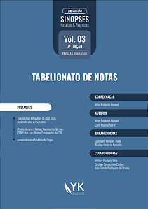 Sinopses Notariais e Registrais: Tabelionato de Notas - Volume 3 - 3ª Edição - Pré-venda