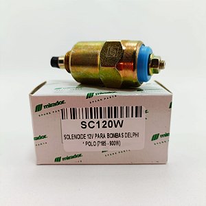SOLENÓIDE BOMBA DELPHI 12V 1 POLO ROSCA 7185-900W 7167-620B