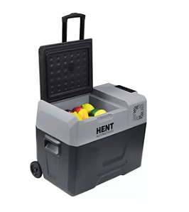 GELADEIRA PORTATIL 40LT COM RODAS HENT AUTOMOTIVOS