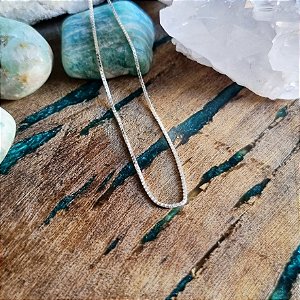 Corrente Veneziana com Extensor em Prata 925